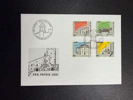 Pro Patria 2001 FDC