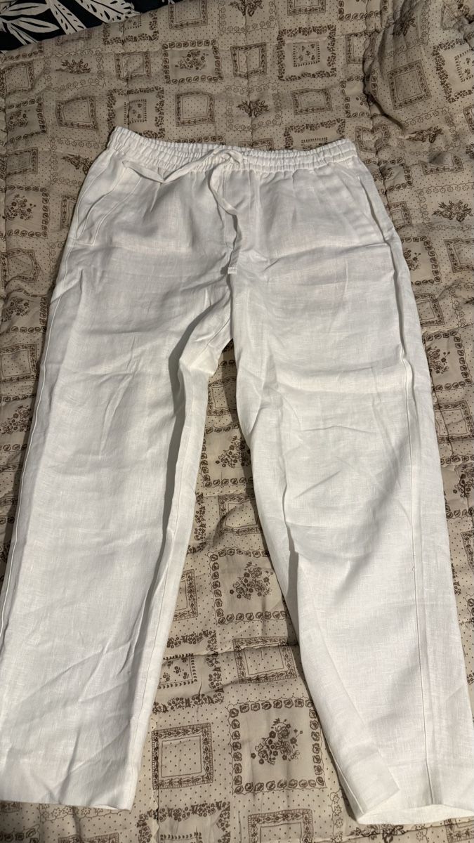 Zara Pantaloni: Zara Leinenhose grösse L – Usato da winikon venduto da lfisch04