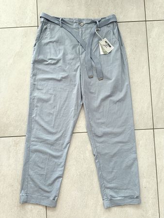 Leichte luftige Damen Chinos Hose von NILE. Gr. L, NEU. 