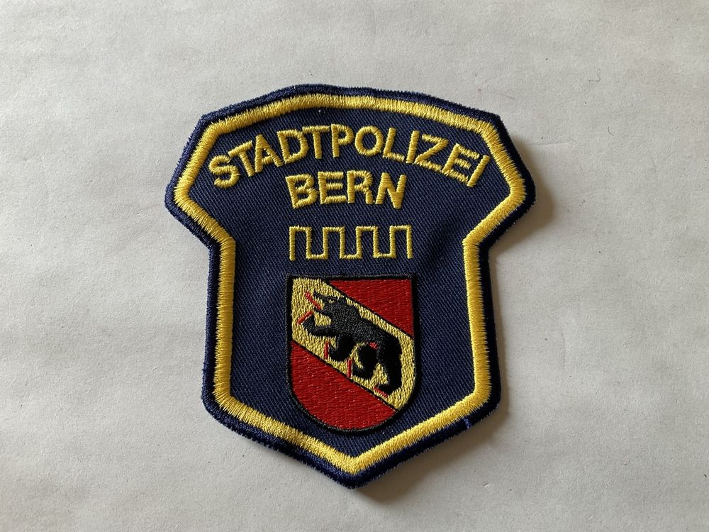 Toppa ricamata Stadtpolizei Bern-Nuovo oggetto da collezione (Nuovo ...