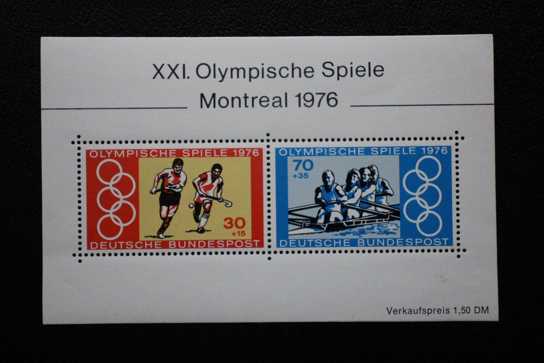Alle Briefmarken: Kleinbogen Olympische Spiele Montreal 1976 postfrisch – Gebraucht aus Wiedlisbach von