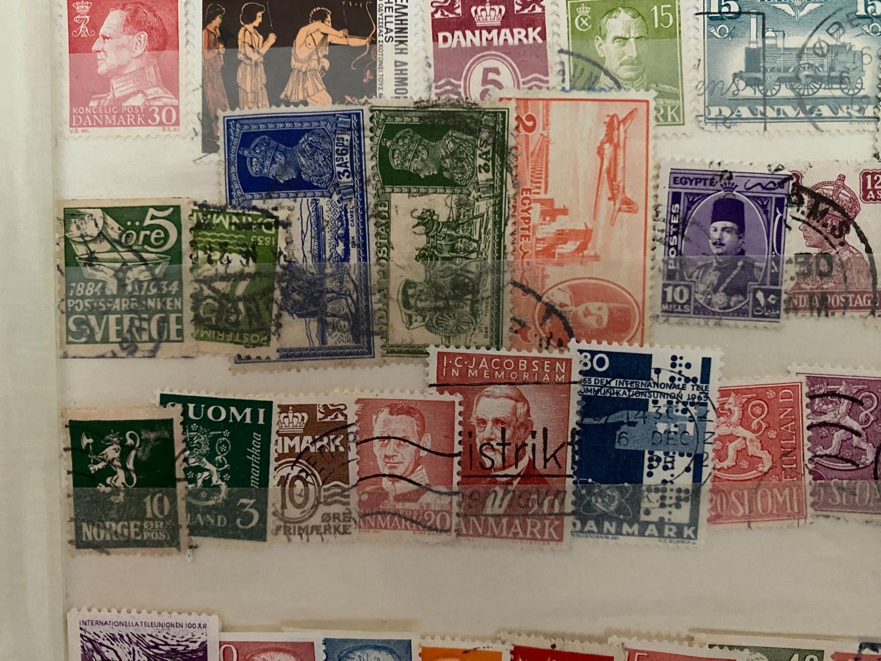 Alle Briefmarken: Briefmarken Sammlung  Welt 80 stuck – Gebraucht aus matten b. interlaken von jfran17 4