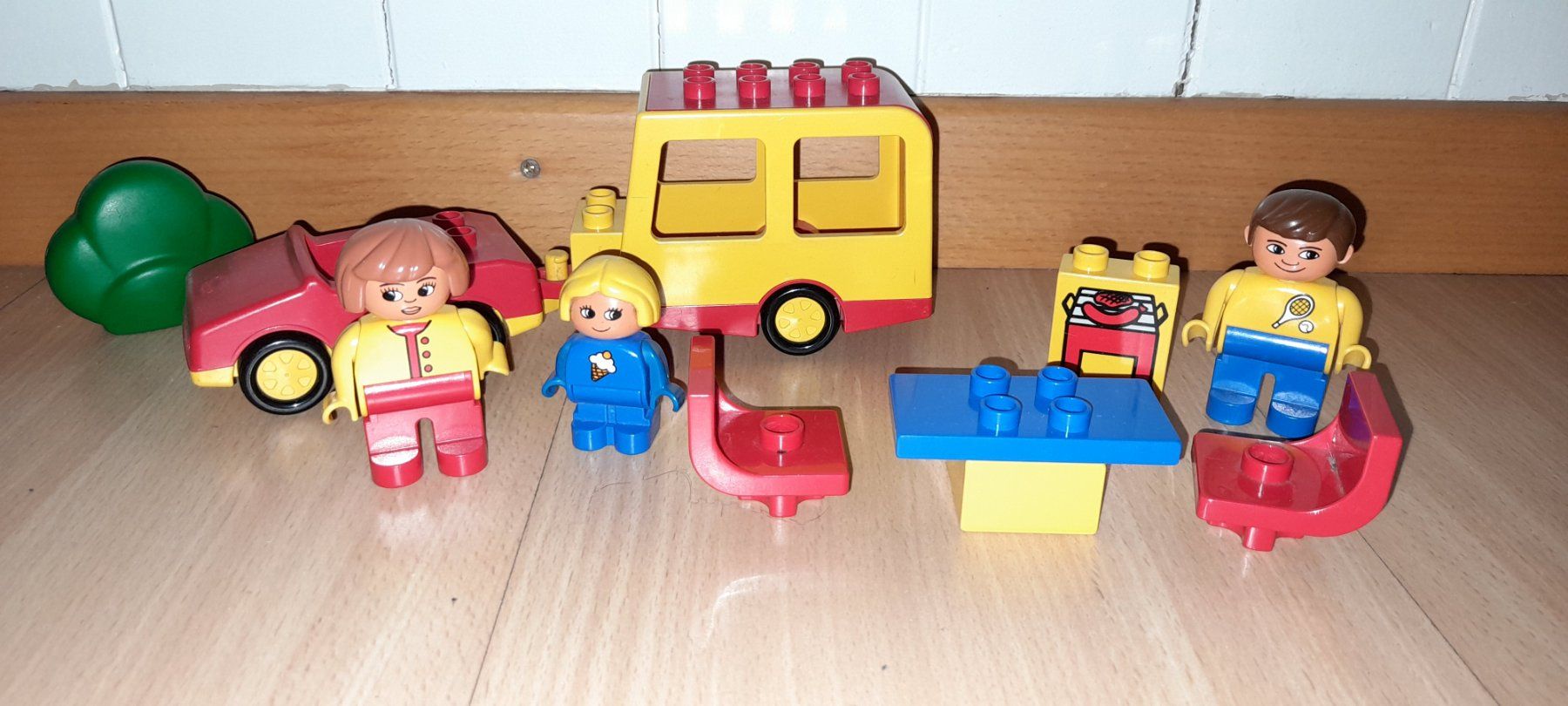 Lego Giocattoli: Lego Duplo Wohnwagen 2630 Klassiker – Usato da Wittenbach venduto da Gugielmo