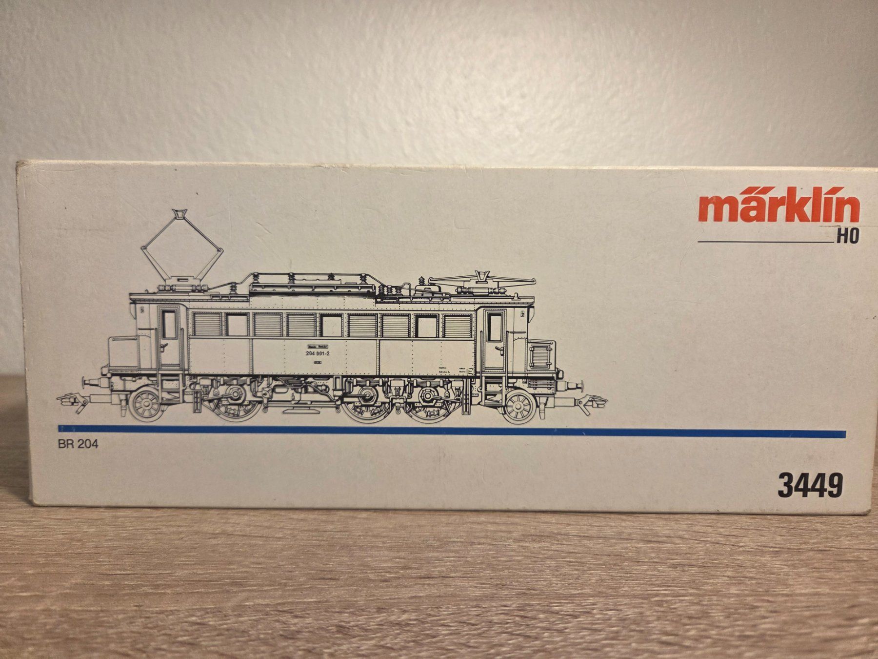 Märklin Modellini di ferrovie: Märklin 3449 E-Lok BR 204 DB H0 – Nuovo e nell'imballaggio originale da St-Aubin-Sauges venduto da Lo_Go 6
