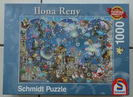 Schmidt Puzzle 1000 Teile - Blauer Nachthimmel