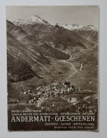 PROSPEKT "SCHÖLLENEN-BAHN" GÖSCHENEN-ANDERMATT ca. 1935