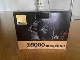 NIKON D5000 18-55 VE Kit Digitalkamera. Euwertig