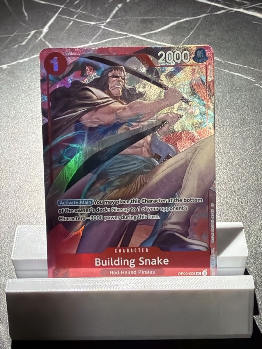 Bandai Sammelbilder & Trading cards: One Piece OP09-008 Building Snake, Englisch – Neu (gemäss Beschreibung) aus St. Gallen von cambitcg