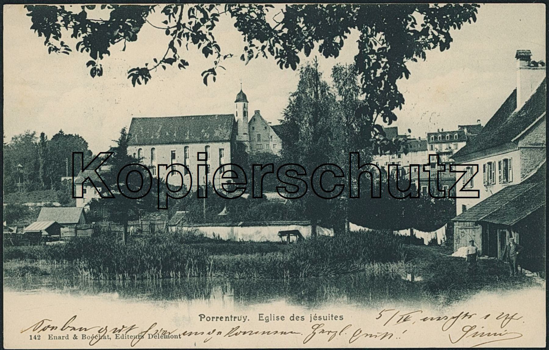 Cartoline postali: JUS Porrentruy – Usato da Schindellegi venduto da dolpitz