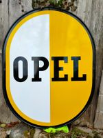Emailschild Opel oldtimer