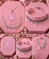 Glitzer-Schmuckset mit Perlen 👑 Perfekt für den Sommer!