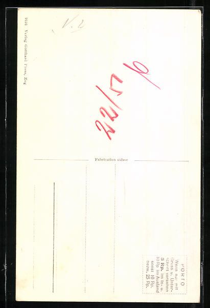 Cartoline postali: AK Bristen, Ortsansicht mit Kirche – Usato da Berlin venduto da bartko-reher 1