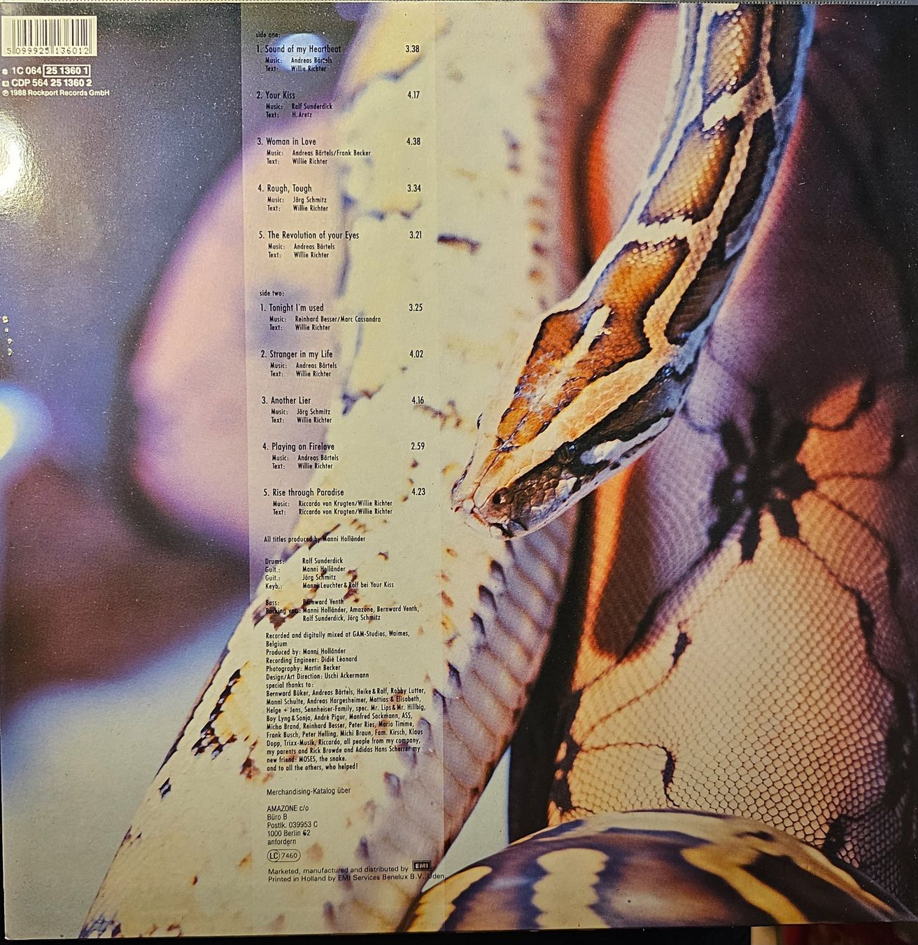 Dischi in vinile: Amazone – Rough,Tough – Usato da Wahlen b. Laufen venduto da Cg10 1