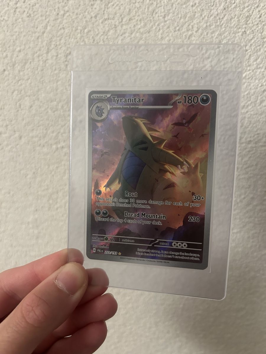 Pokémon Sammelbilder & Trading cards: Tyranitar Paldea Evolved💫 – Neu (gemäss Beschreibung) aus Lausanne von POKEALE