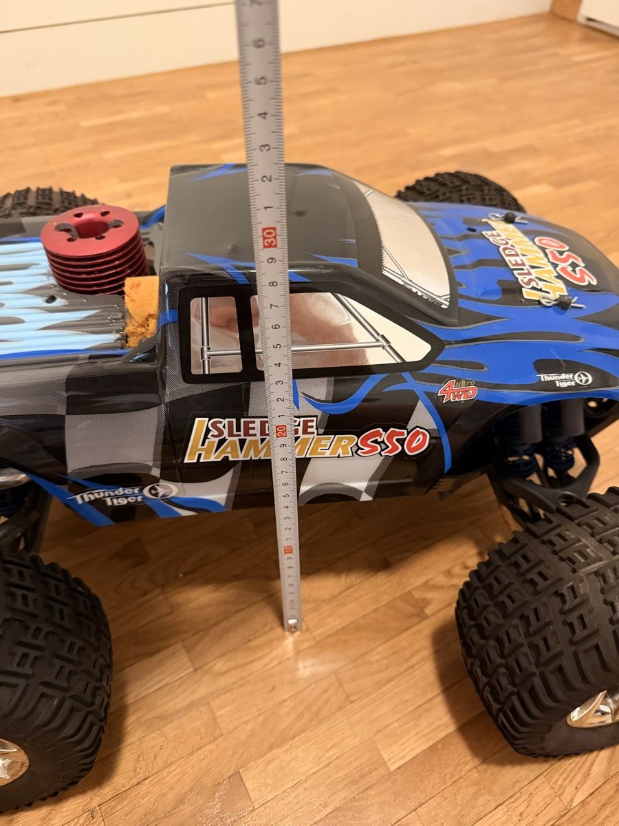 Traxxas RC Modellbau: RC Monster Truck Sledge Hammer SS0 Nitro – Gebraucht aus Zürich von Gadgets2020 8
