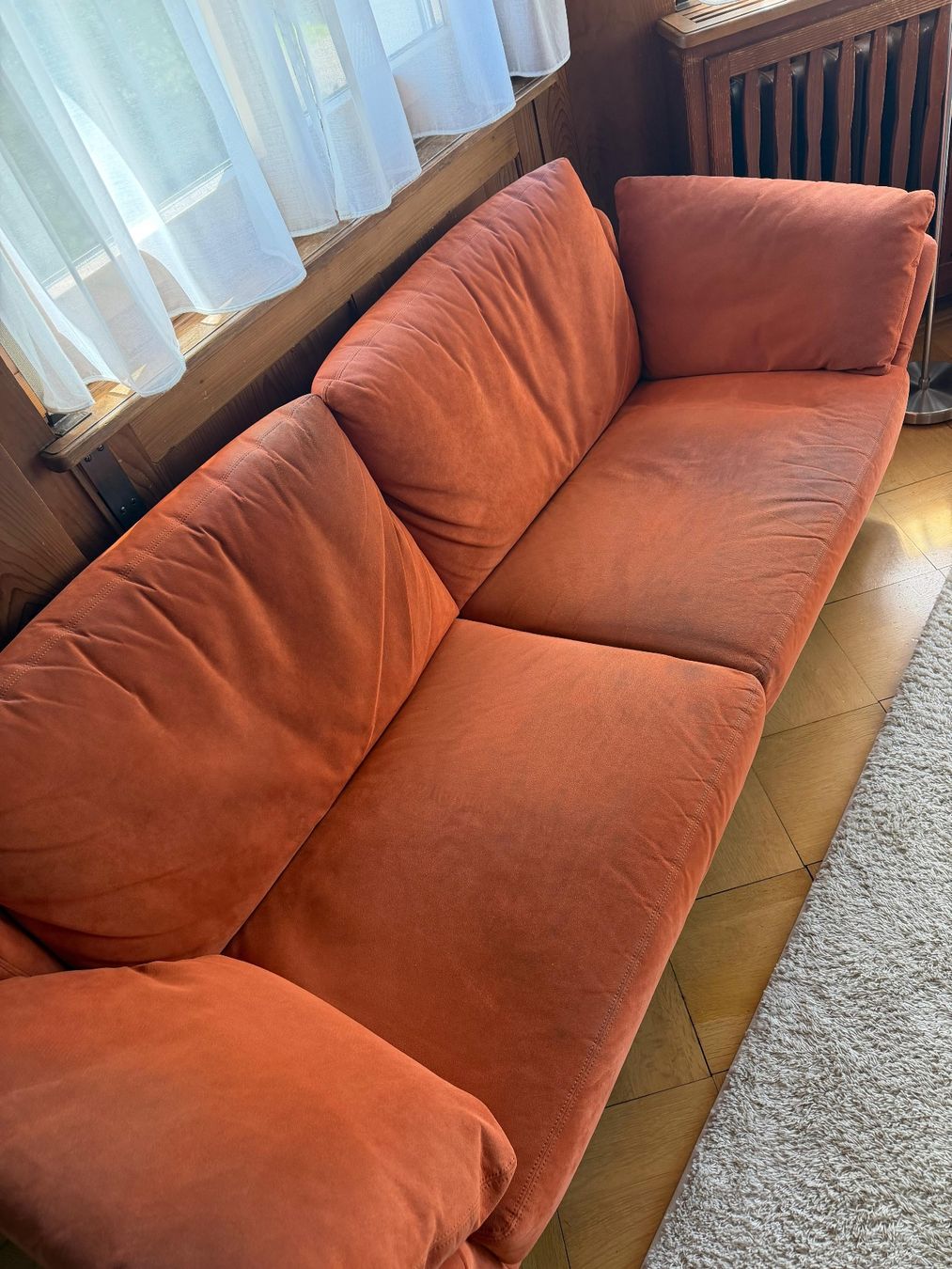 Intertime Divani: Zwei 2er-Sofas Intertime 9990 CIELO Alcantara – Usato da Obernau venduto da agaton 3