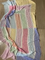 Sommerlicher Pastell Schal/Tuch/Pareo neu, Seide