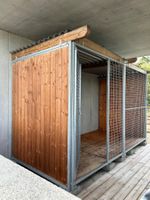 Zwinger 1.5 x 3 m Wandbau