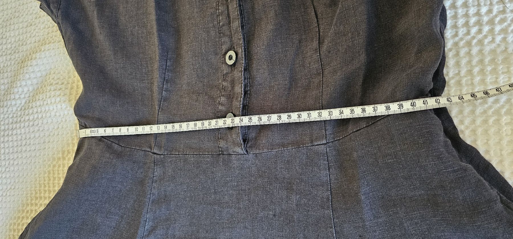 Nile Vestiti: Nile ~ Leinenkleid mit V-Ausschnitt – Usato da Kollbrunn venduto da Antikmann 5