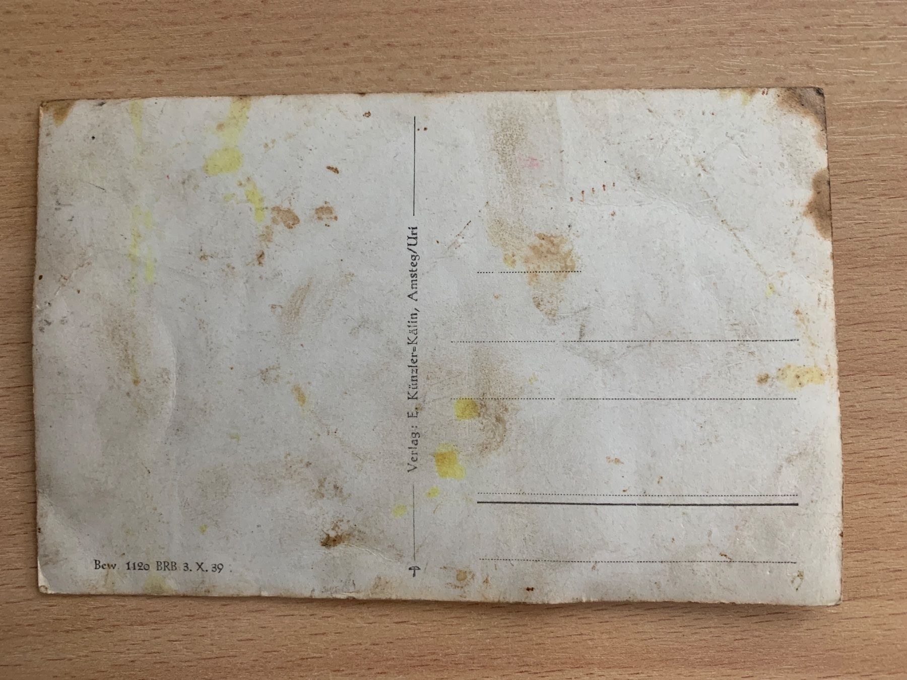 Cartoline postali: ANSICHTSKARTE BERGDORF BRISTEN************* – Usato da Ibach venduto da lisch3 1