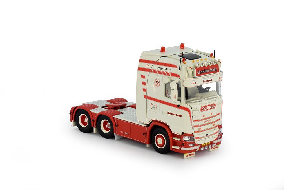 Tekno Modellbausätze & Standmodelle: Tekno 76572 Scania Christian Saaby – Neu und originalverpackt aus Dagmersellen von FBM-Bacheli 2