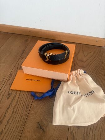 Orig. Louis Vuitton Gürtel Taille schwarz Fullset mit Rg