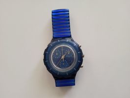 Swatch-Uhr, inkl. neuer Batterie