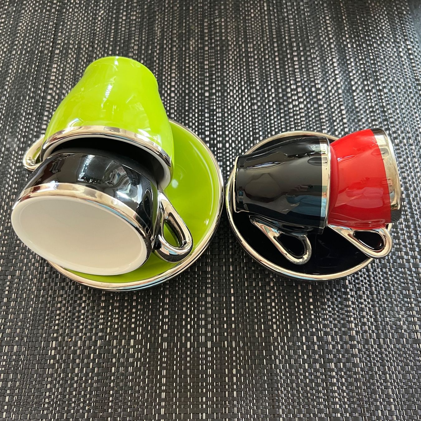 Geschirrsets: TERRA Kaffeetassen mit Platinrand – Gebraucht aus Zürich von KG_np15 2