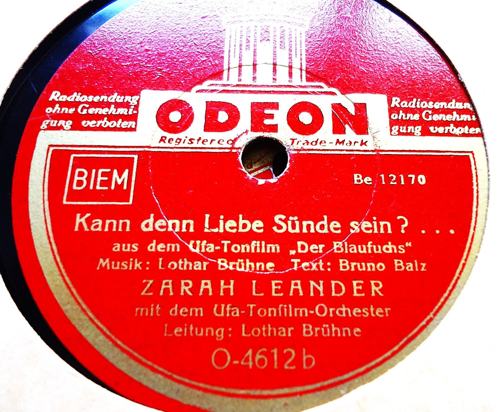 Dischi in vinile: Zahrah Leander, Album mit 12 Schellackplatten – Usato da Hemishofen venduto da Phonomandy 3