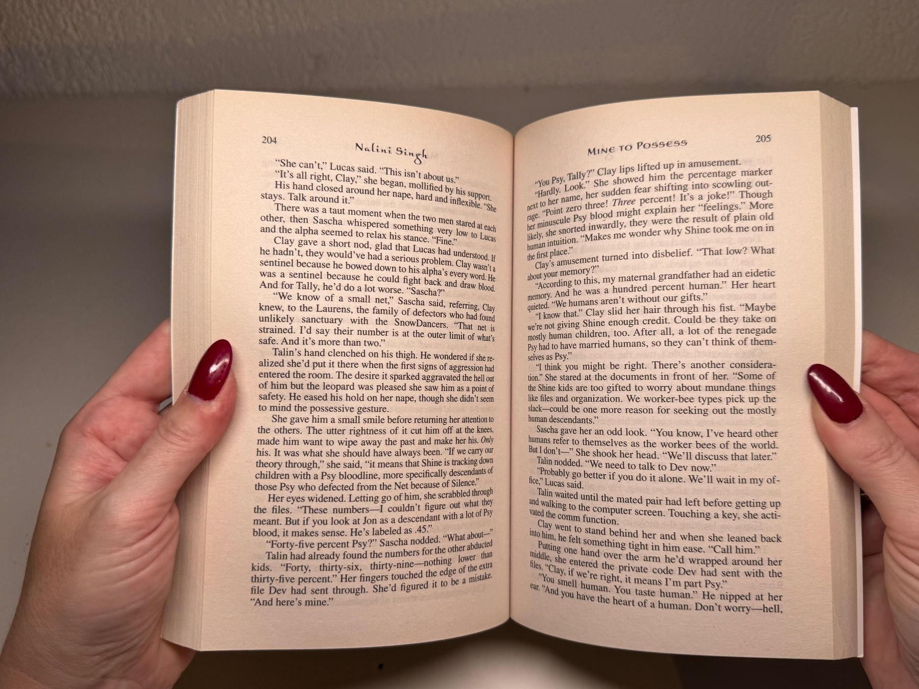 Bücher: NOVEL: Nalini Singh, Mine to Possess – Gebraucht aus Grosswangen von English_books 7