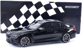 BMW M3 2020 schwarz 1:18 Minichamps Modell beschädigt