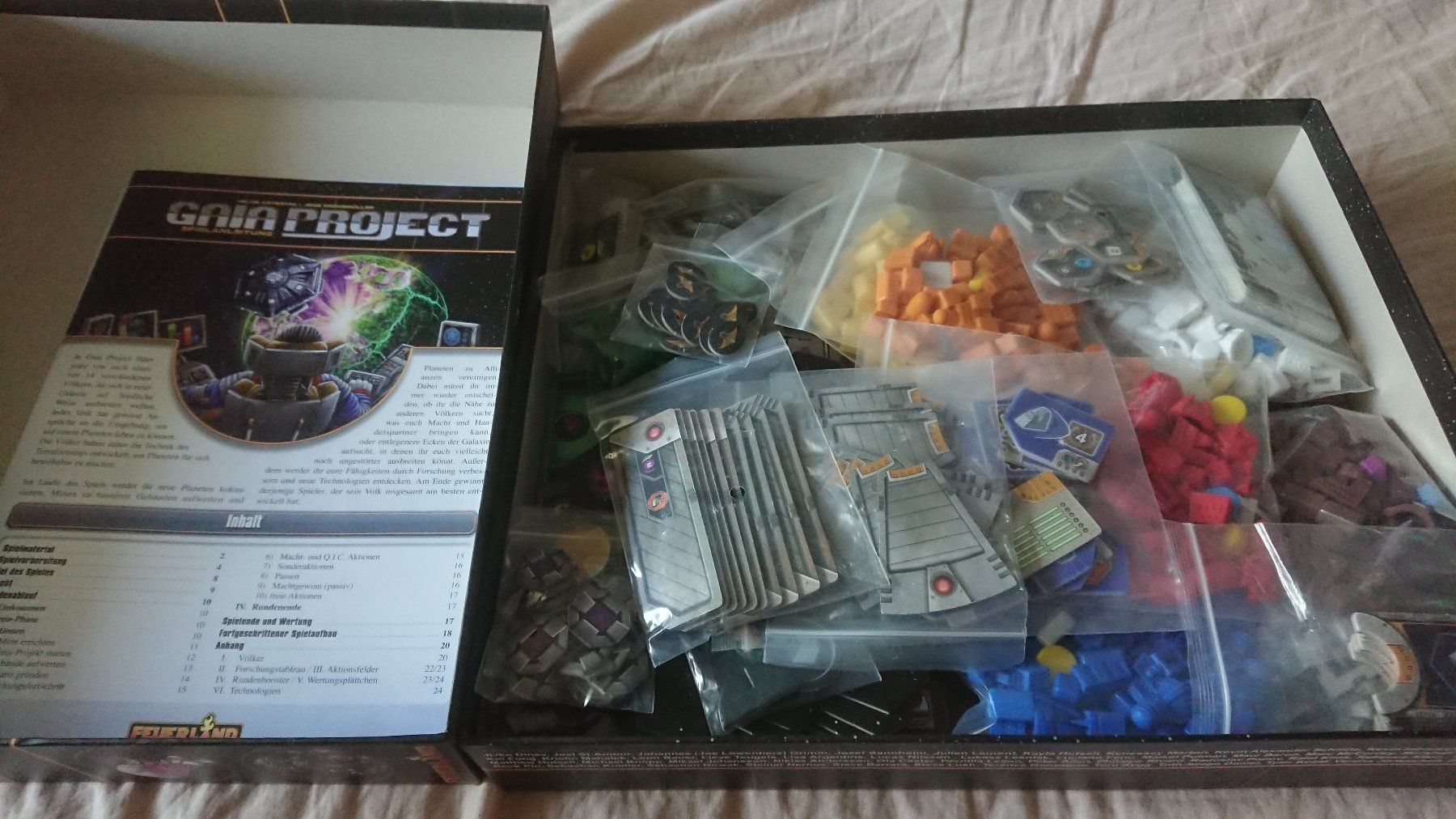 Giochi: Gaia Project mit Erweiterung (Deutsch) – Usato da Bern venduto da te3012 2