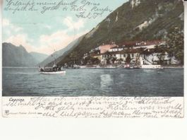 Caprino 1904 mit Stabstempel Pugerna