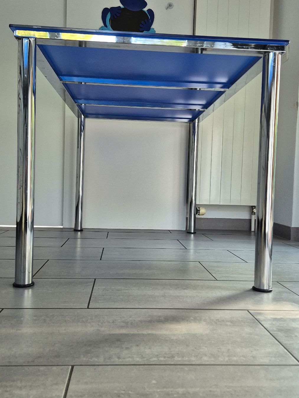 Tavoli: Blauer Glas(Küchen-) Tisch – Usato da Elgg venduto da sertus 3