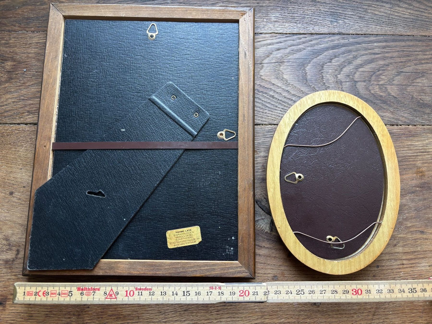 Cornici: Vintage Holz 2 Stücke Bilderrahmen – Usato da Horgen venduto da uge_pd5p 3