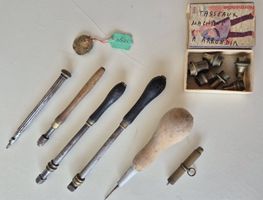 Lot outils d’horloger anciens piece horlogerie Suisse