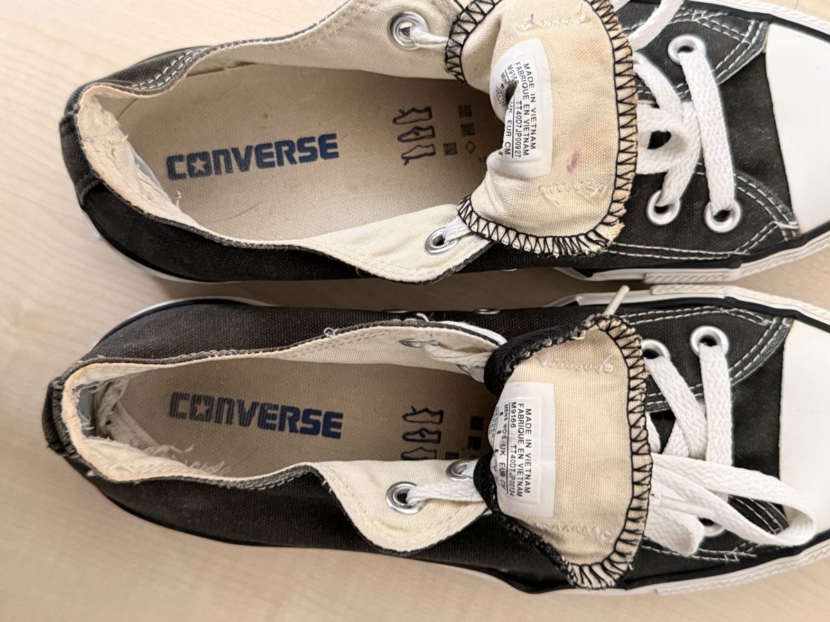 Converse Scarpe da uomo: Vintage Converse Sneaker schwarz – Usato da Neerach venduto da lar_tkp2 1
