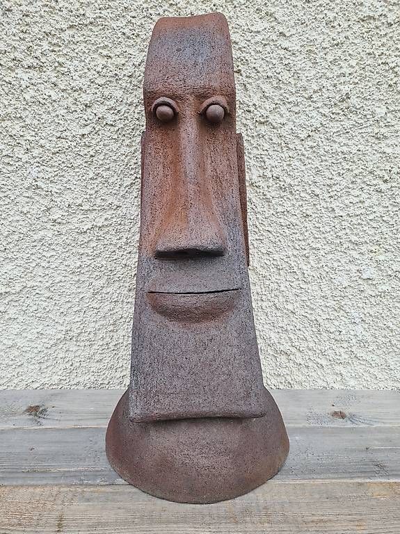 Sculture & Statue: Keramikskulptur Moai – Nuovo (secondo la descrizione) da Thun venduto da Jkthun 4