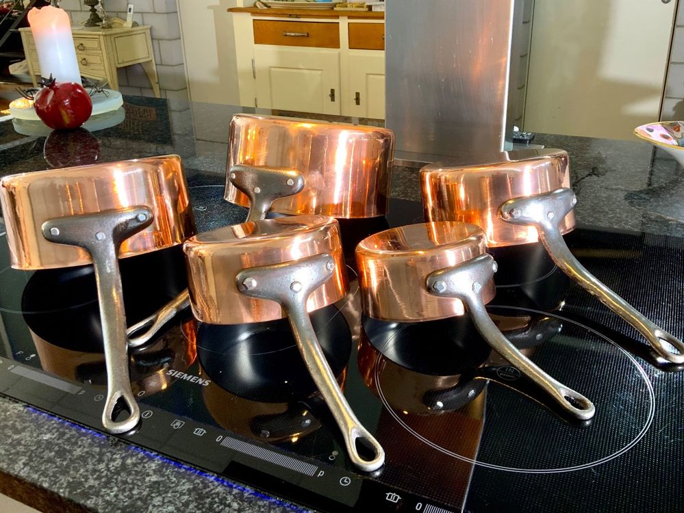 De Buyer Kupfer Bratentopf Mit Messinggriffen | 16 Cm | 109650