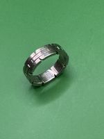 Cartier Ring Gr. 59 TANK Au 750/18K Weissgold Top Zustand!