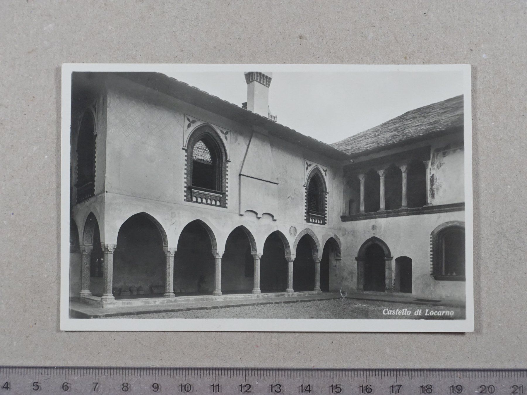 Ansichtskarten: Castello di Locarno – Gebraucht aus Lenzburg von fh1