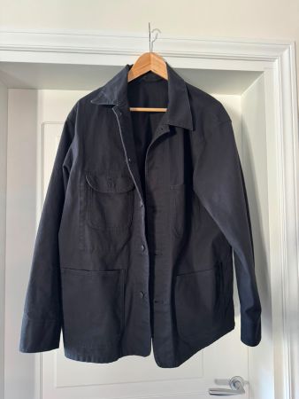 Arbeitsjacke UNIQLO schwarz Grösse L - praktisch neu