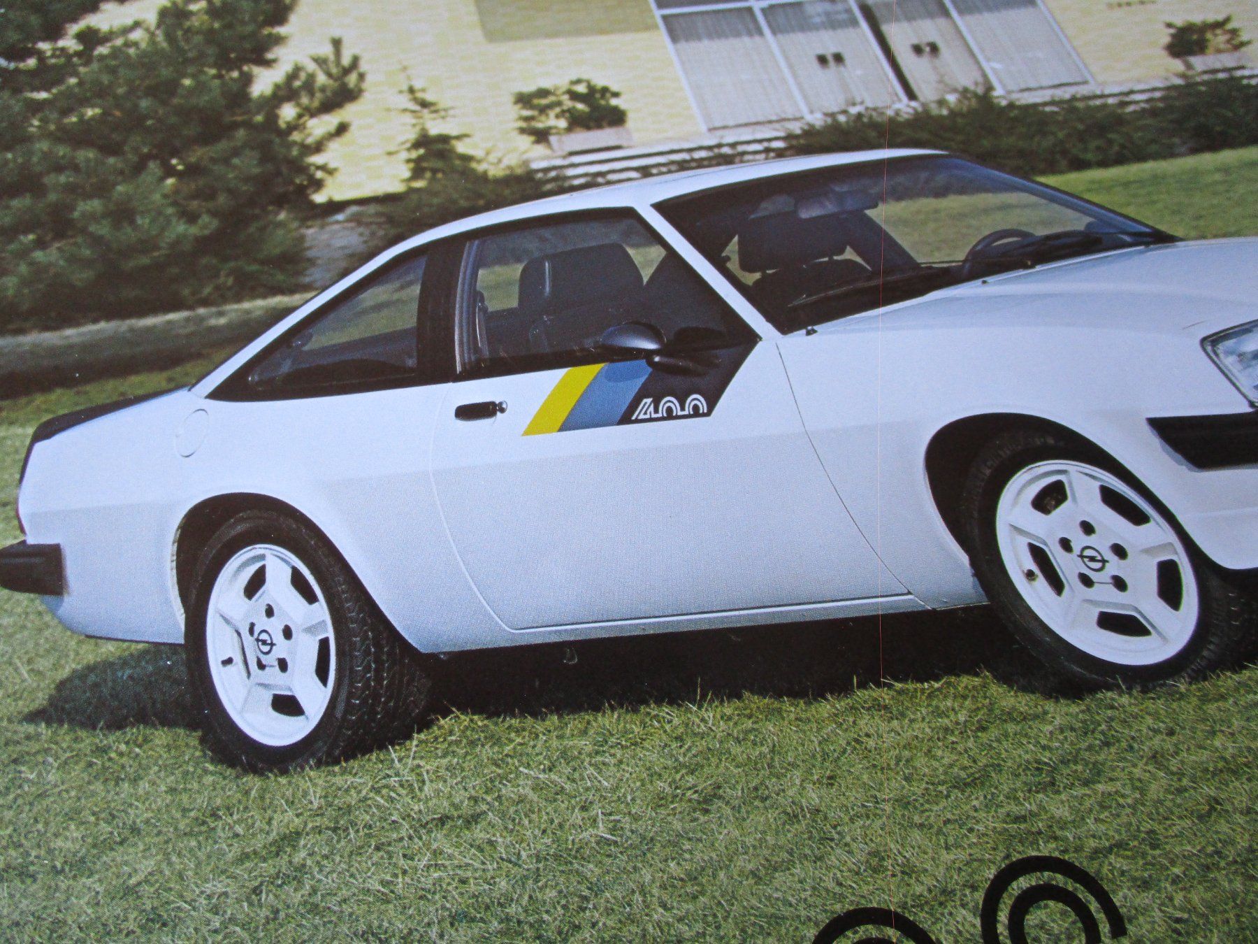 Opel Documenti: Opel Manta 400  Prospekt - 1 Blatt – Usato da Ottikon Gossau ZH venduto da hokuspokus 4