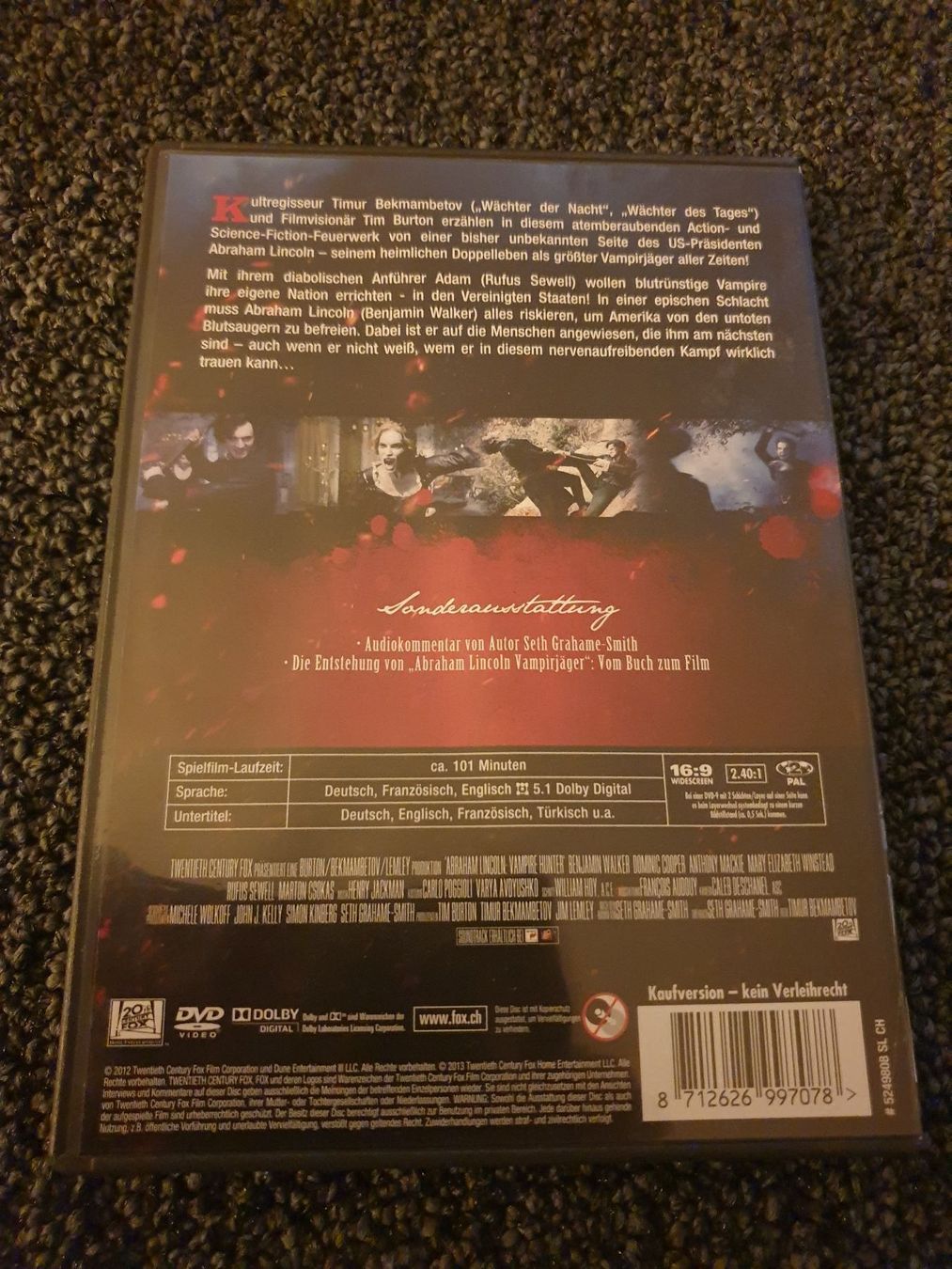 Tutti i DVDs: VAMPIRJÄGER (4535) – Usato da Ruswil venduto da jan_bxl5 1