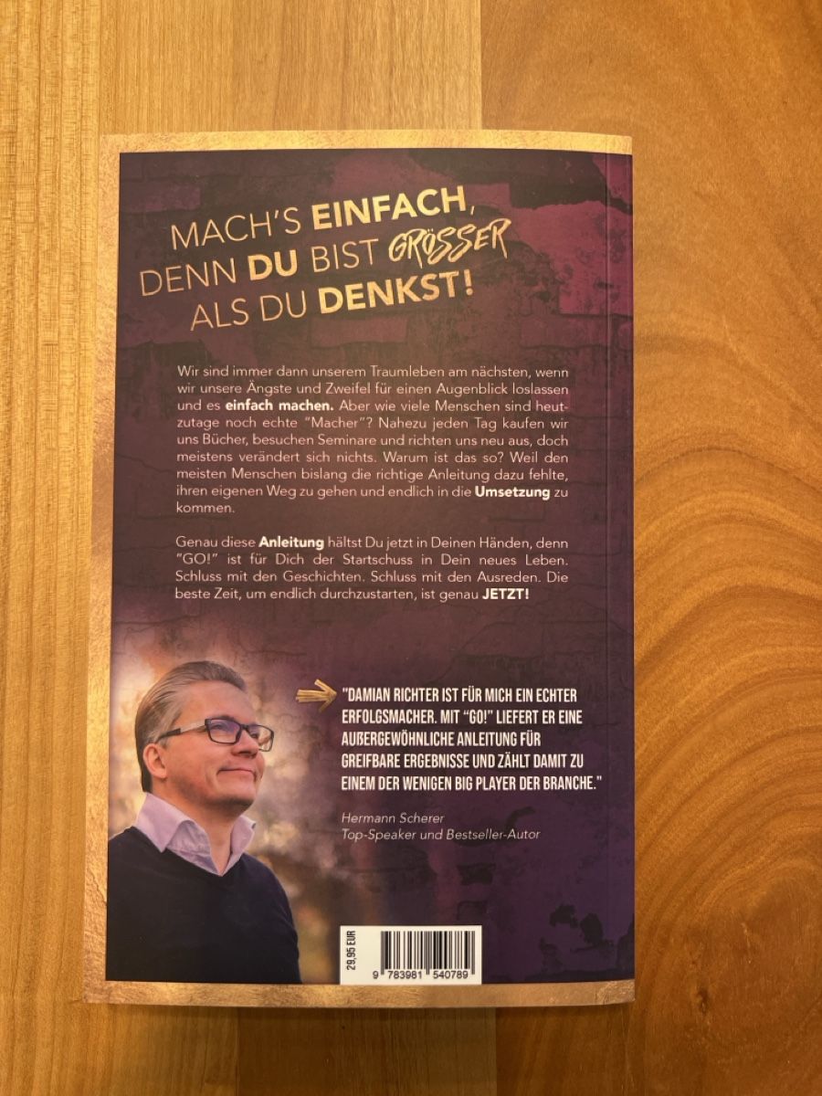 Libri: Damian Richter GO! Taschenbuch – Nuovo (secondo la descrizione) da Luzern venduto da Leuchtenstadt23 1