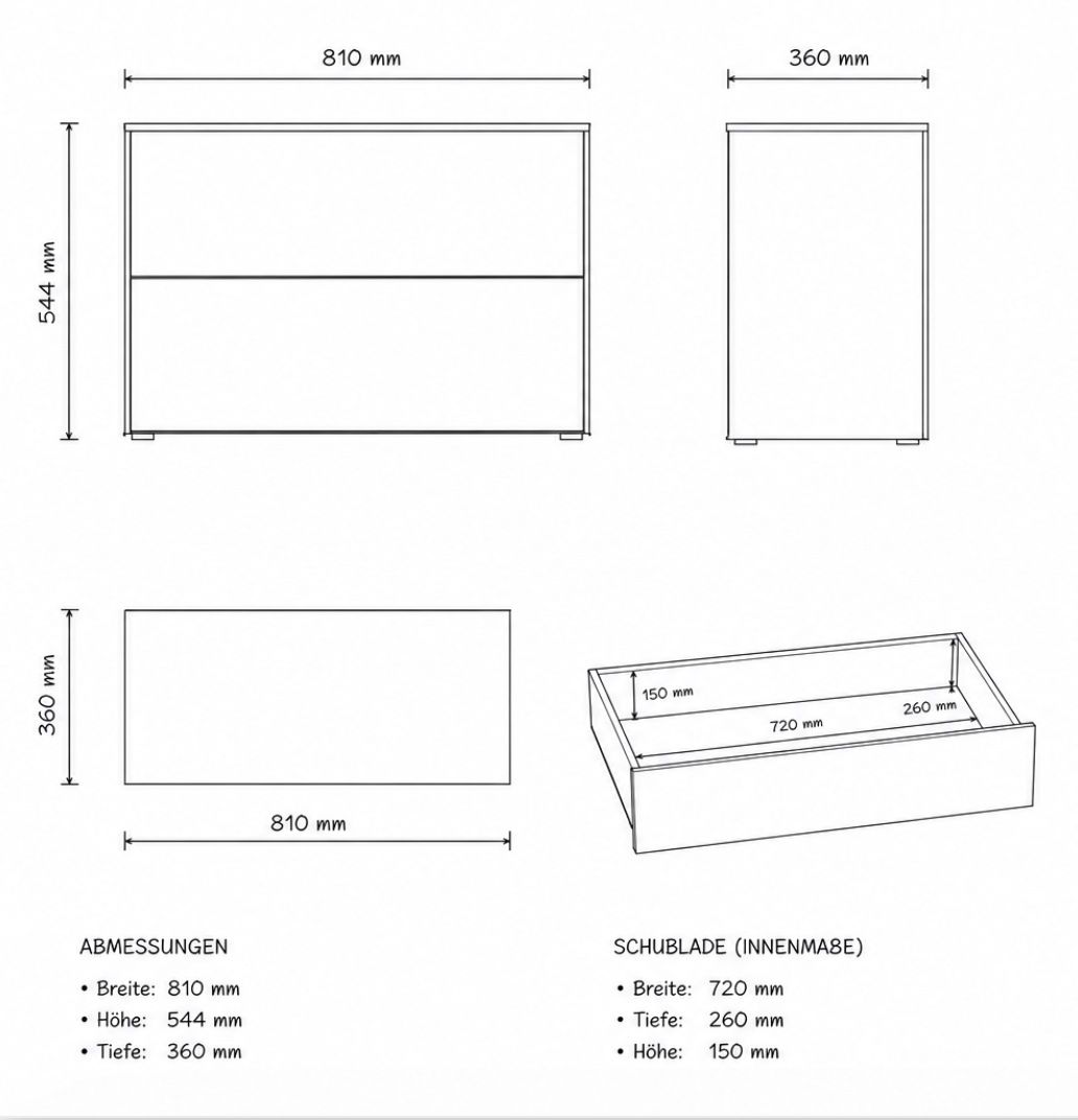 Piure Cassettiere: PIURE Box mit Schubladen – Usato da Adliswil venduto da mic_jyg6 3