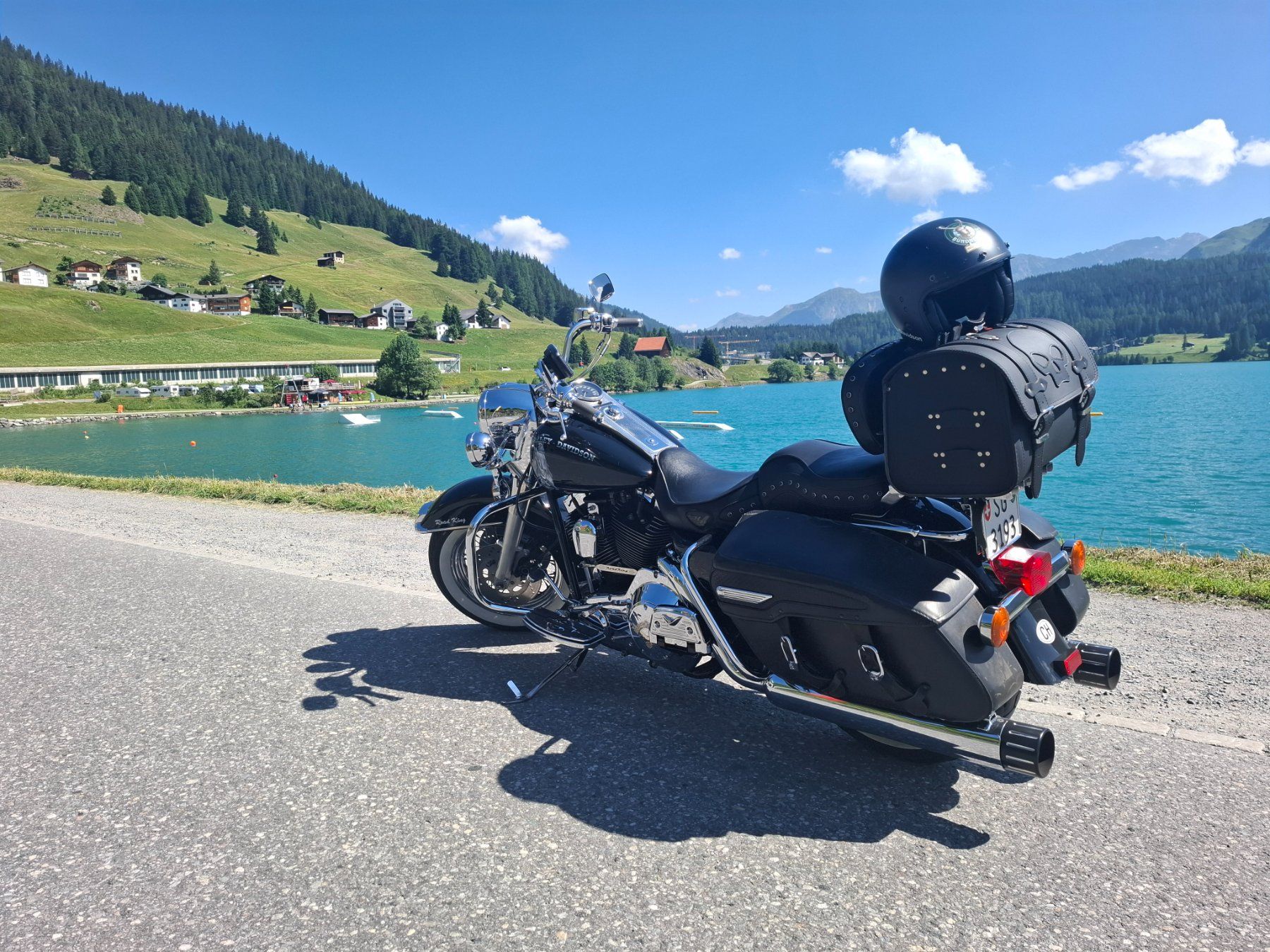 Harley-Davidson Touring: Motorrad Harley-Davidson Road King schwarz gebraucht – D'occasion à Rheineck par mustang1959 5