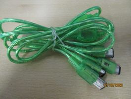 Universal Linkkabel für Game Boy/Game Boy Color - neu - grün