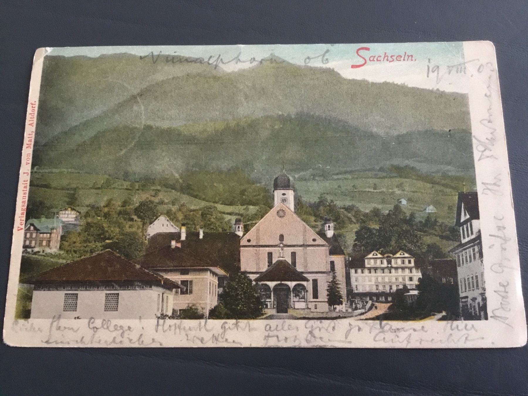 Ansichtskarten: Sachseln – Gebraucht aus Kerzers von Georges3210