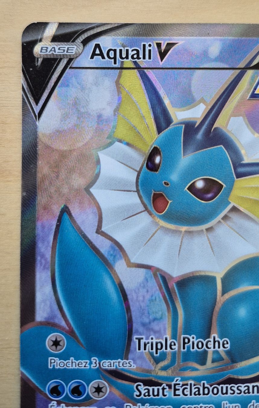Pokémon Sammelbilder & Trading cards: AQUALI V 172/203 ÉVOLUTION CÉLESTE ÉPÉE ET BOUCLIER 2021 FA  – Gebraucht aus Grand-Lancy von luc111 2